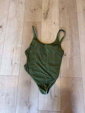 💚Womens Olive Green One-Piece Swimsuit